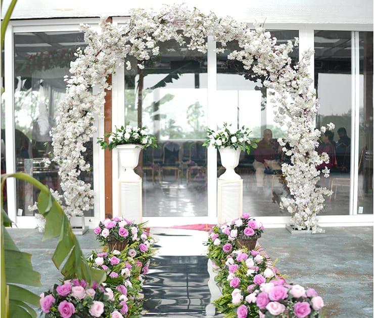 Hotel lobby